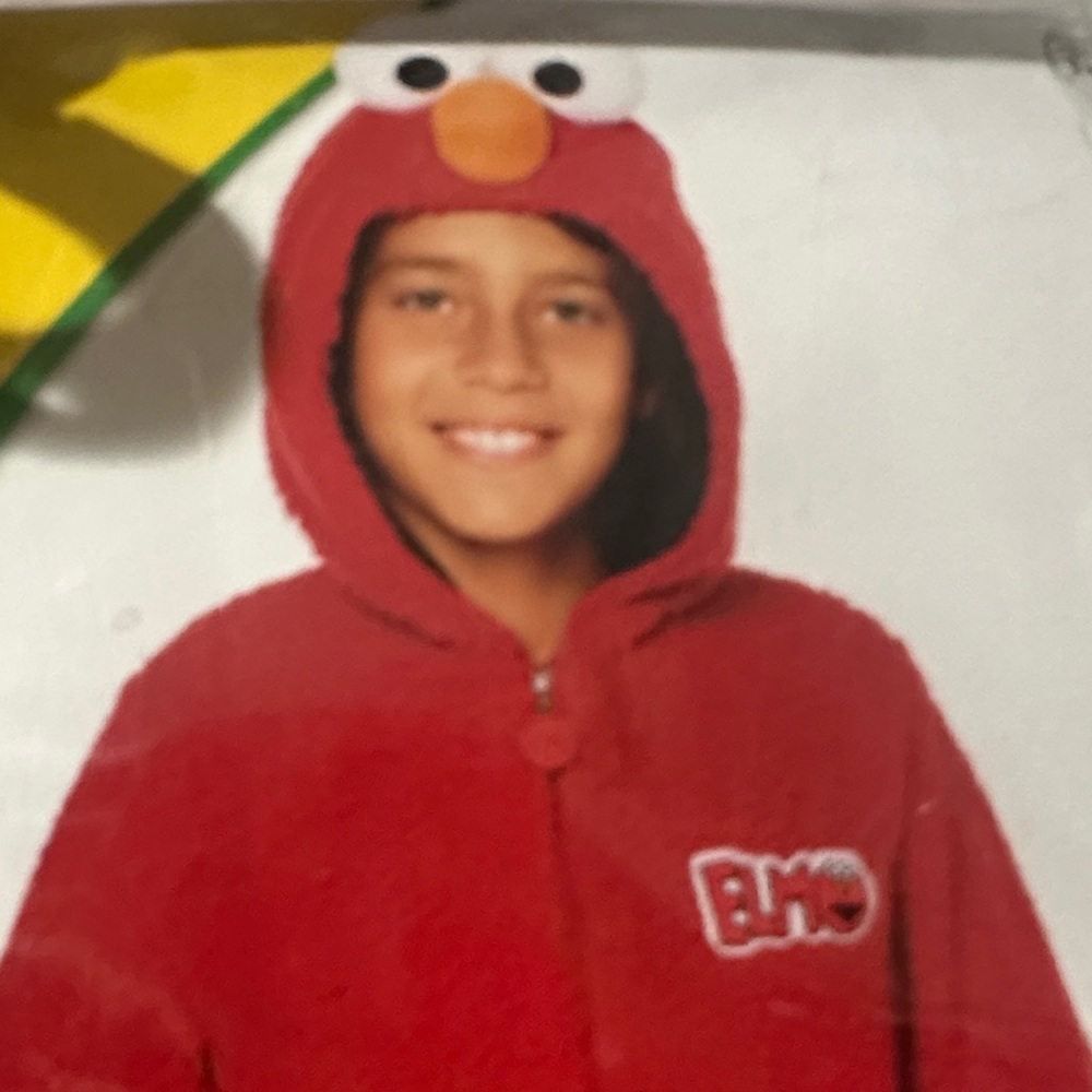 Sesame Street Elmo Jumpsuit Costume - Vibrant Red child size small 4-6 - Picture 6 of 6